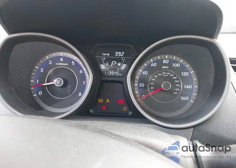 2015 Hyundai Elantra Limited z USA, uszkodzony, nr VIN KMHDH4AE7FU301129